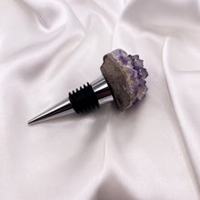 Load image into Gallery viewer, Amethyst Stone Wine Stopper
